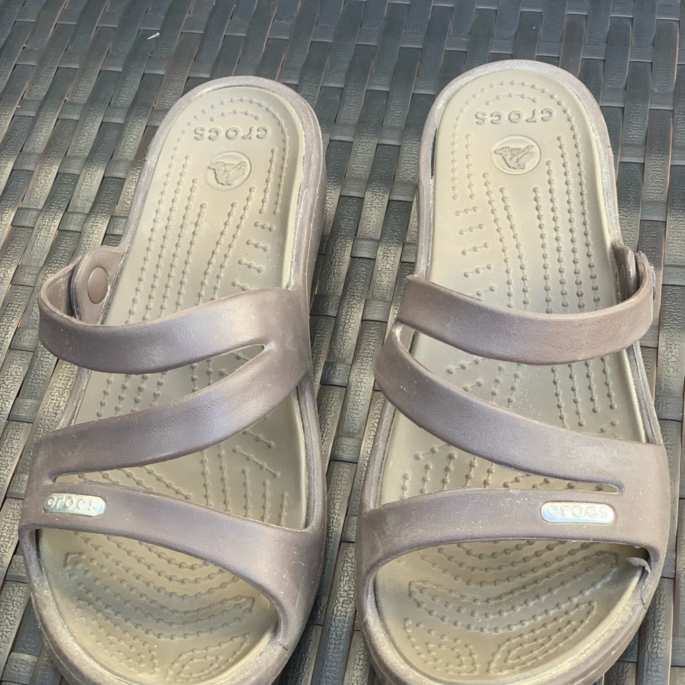 CROCS Brown Women's Sandals